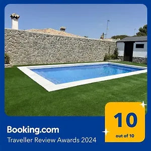  Сasa de vacaciones Casa La Buganvilla, Piscina Privada Y Barbacoa